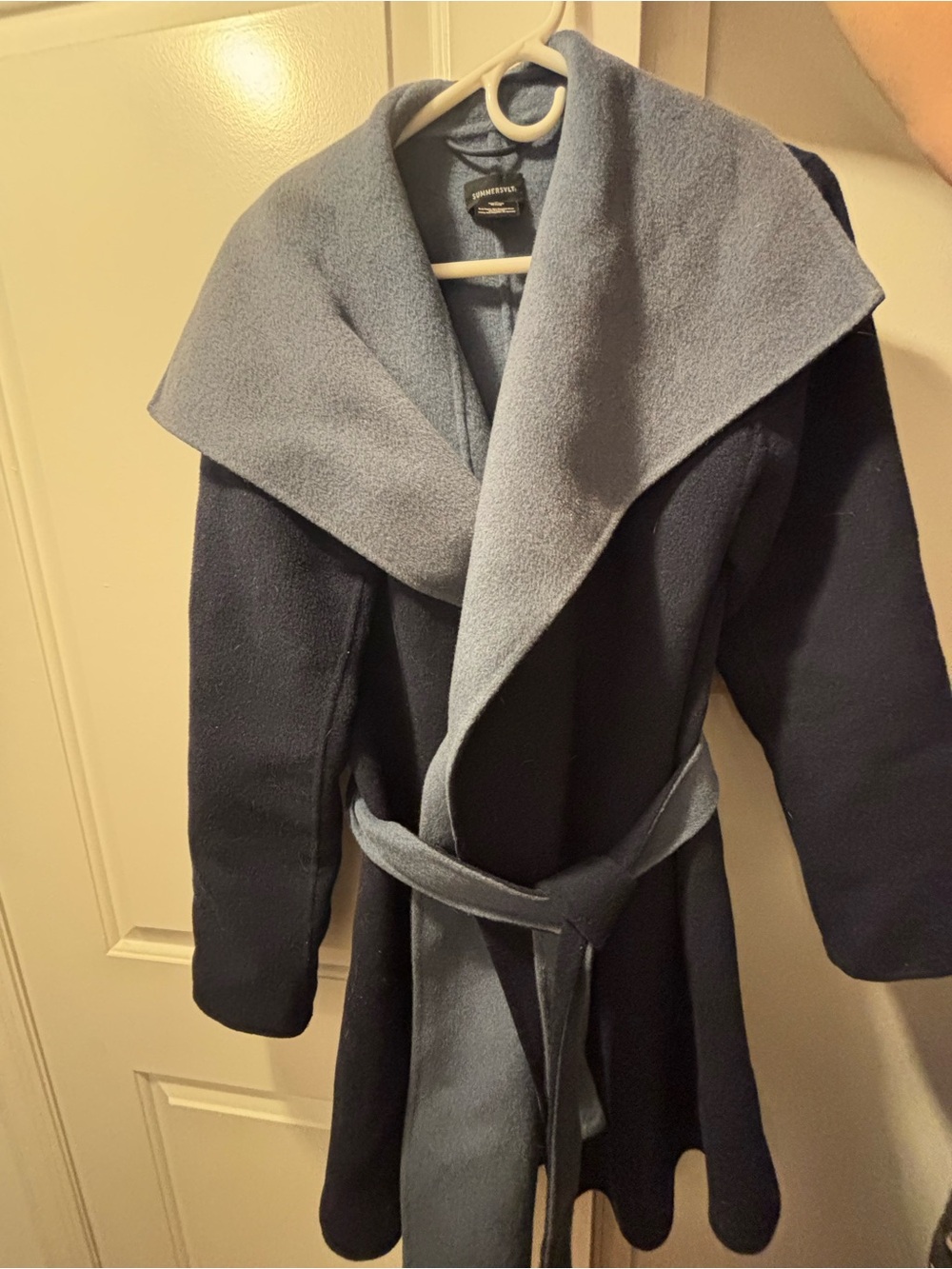 Summersalt Wool Coat - Navy